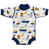 Happy Nappy Wetsuit - Tug Boats