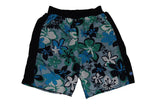 Splash About Happy Nappy Board Shorts - Blue / Green Floral - Clearance