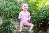 Little Toggs Rash Suit - Pink Stripe
