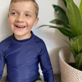 Little Toggs Long Sleeve Rash Shirt - Navy Blue