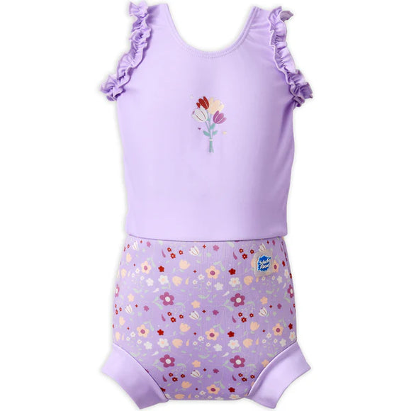 Splash About Happy Nappy Costume - Lilac Spring