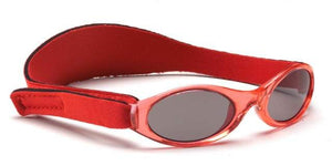 Adventure Banz Wrap Around Sunglasses - Red