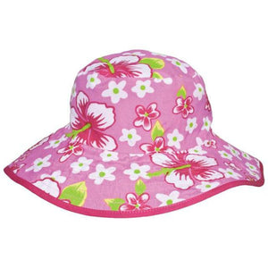 Banz Reversible Hats - Pink / Pink Floral