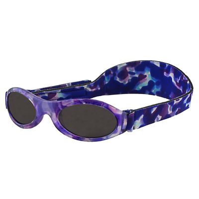Adventure Banz Wrap Around Sunglasses - Purple Tortoise