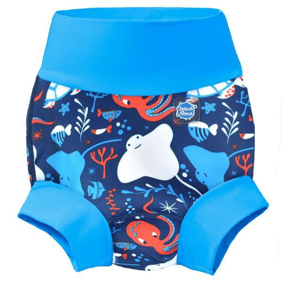 thumbnail image 2 of Splash About Happy Nappy Swim Diaper - Reusable Neoprene Diaper For Babies 12-24 Months, Award-Winning Leak Protection 2 of 12